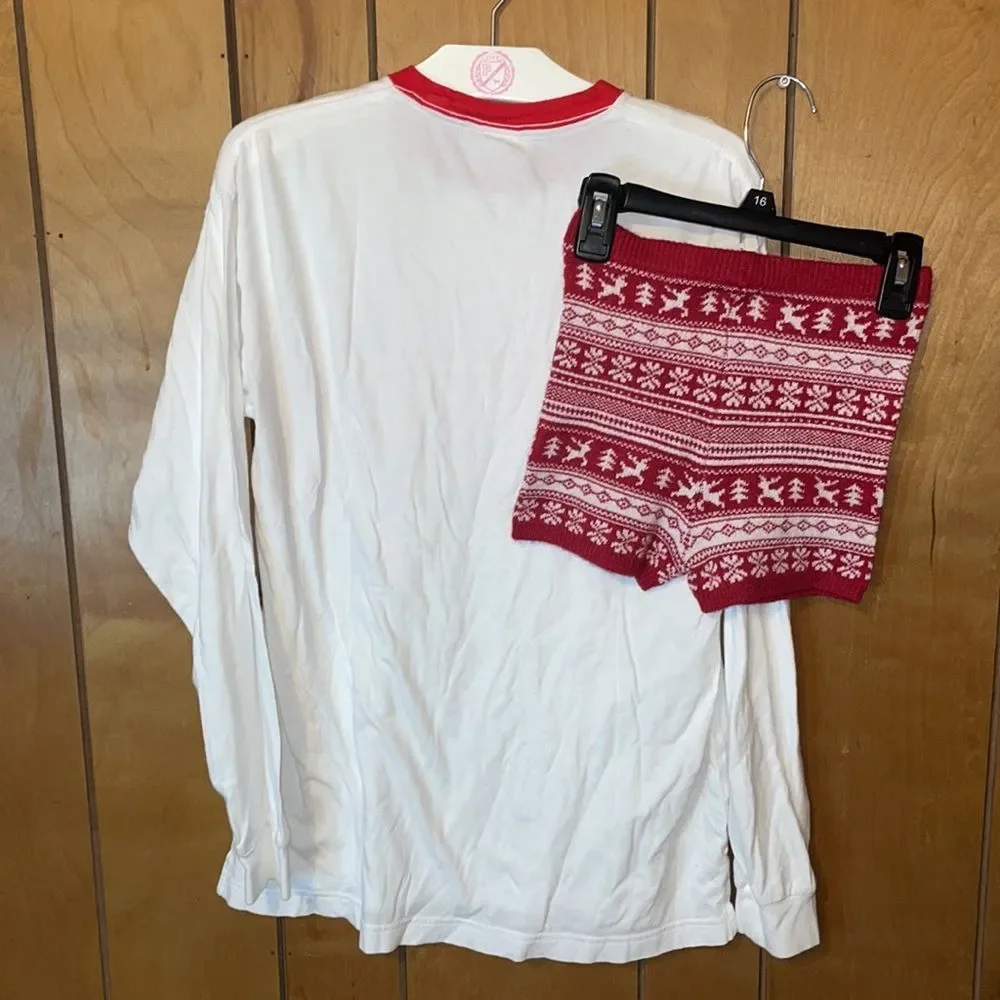 •PINK&F21• NWT MATCHING BUNDLE OF SHIRT/SHORTS SIZE XS/S